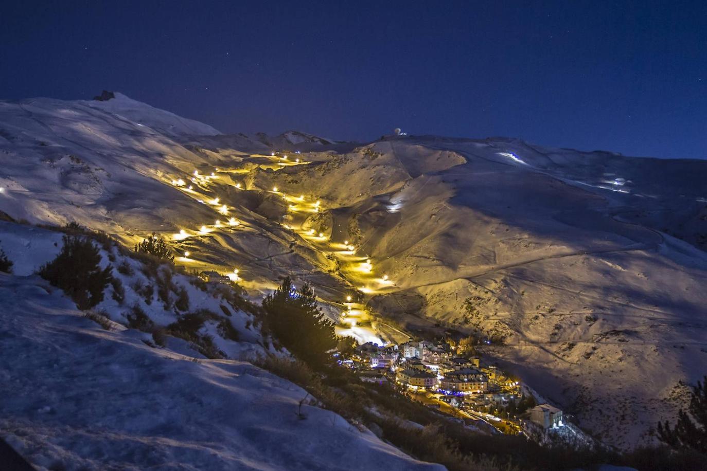 Vista Nevada Ski Lodge Sierra Nevada Exteriér fotografie